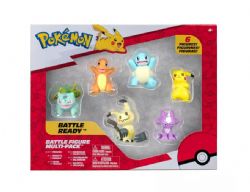 ENSEMBLE DE 6 FIGURINES DE COMBAT POKÉMON
